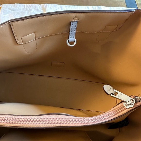 RALPH LAUREN Lauren Tote Dove Gray Leather - Picture 9 of 13